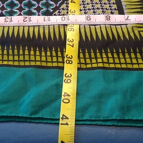 Apt9 Colorful Geometric Patterned Infinity Women's XL Scarf Granny Chic - Picture 3 of 7